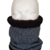 Braga leopardo azul