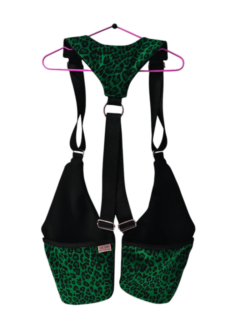 Pistoleras leopardo verde