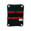 monedero tarjetero leopardo rojo