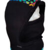 Braga con capucha leopardo colores
