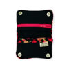 Monedero tarjetero leopardo rosa pelito