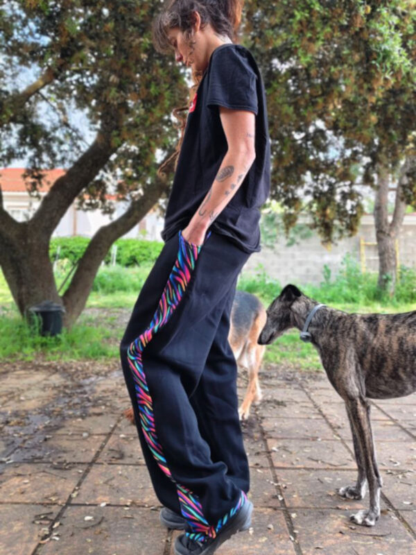 pantalón de chandal cebra colores 3