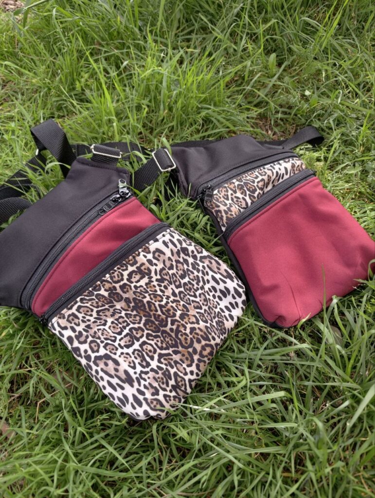 Pistoleras impermeables leo y granate