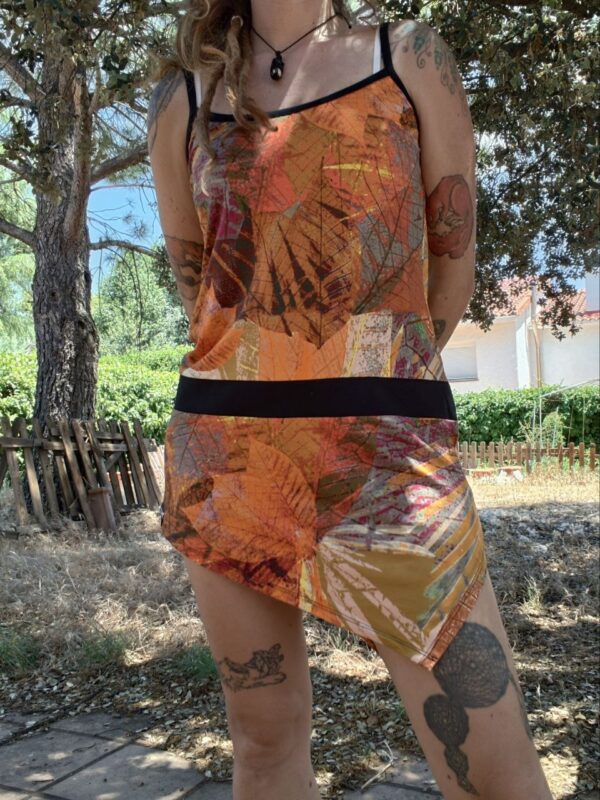 Vestido otoño pico
