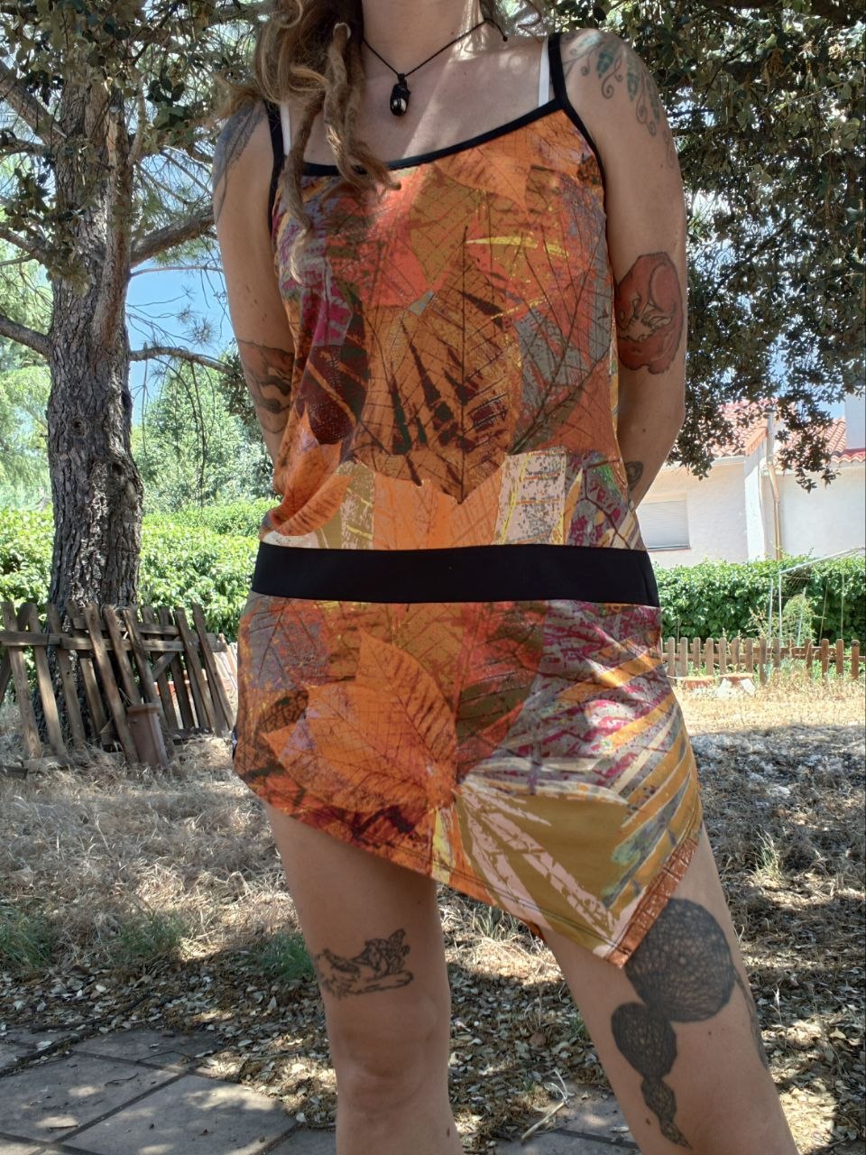 Vestido otoño pico