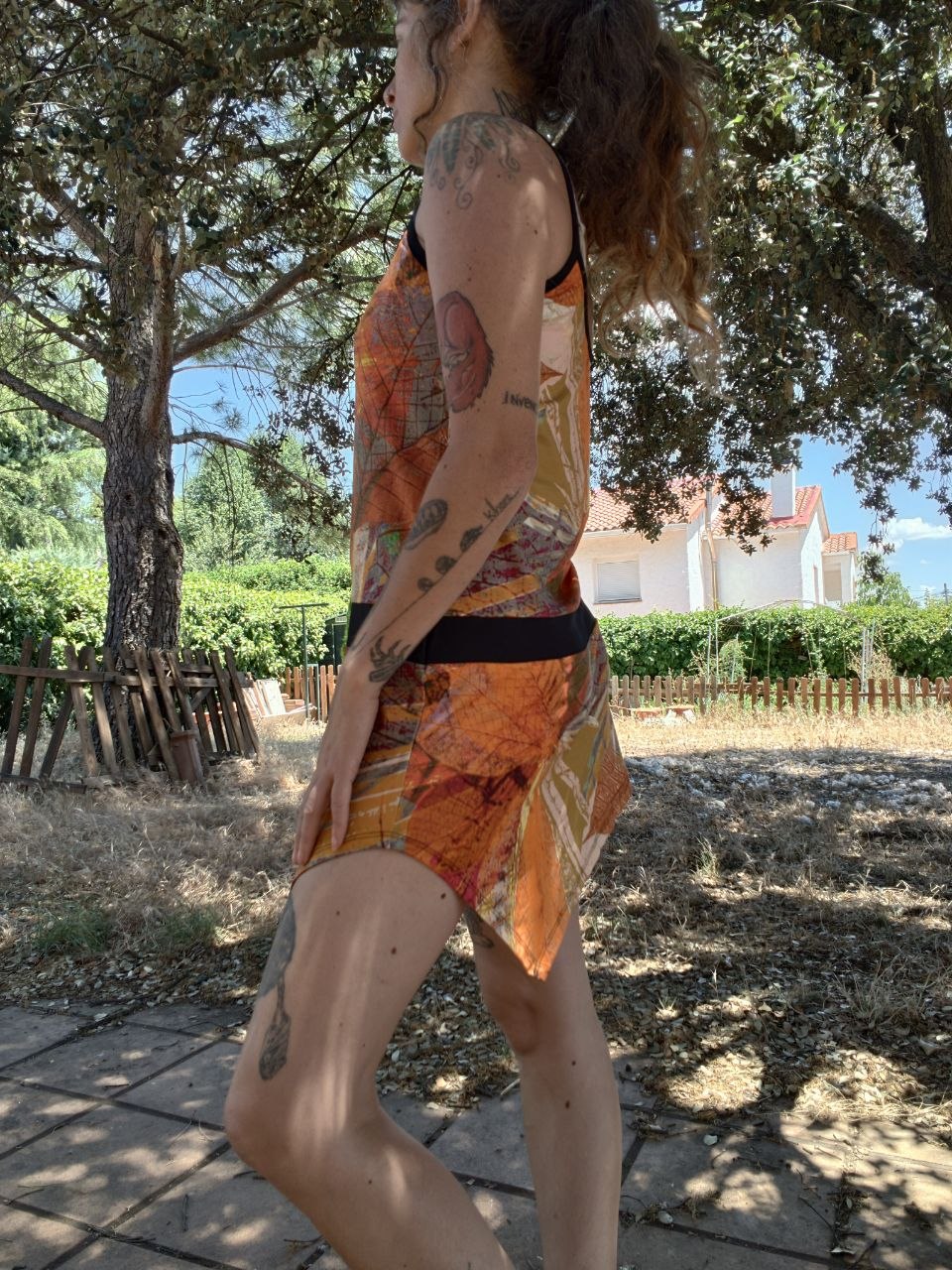 Vestido otoño pico