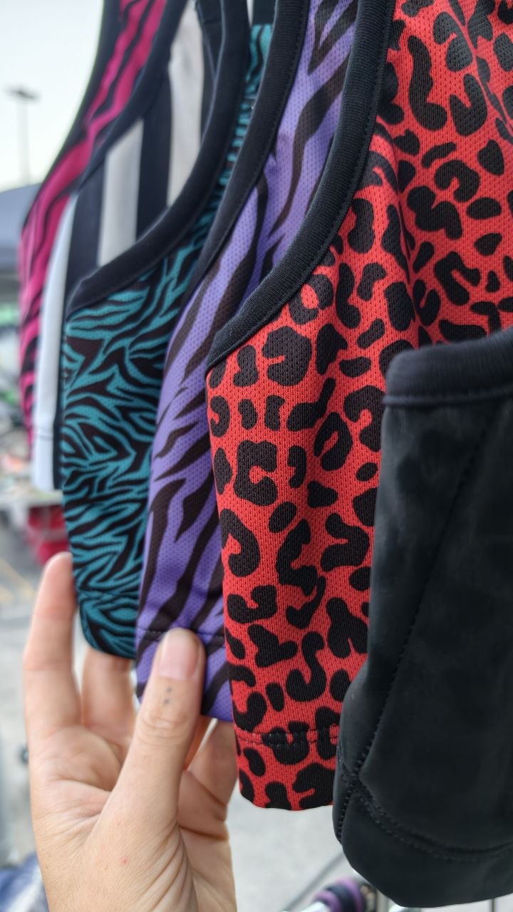 detalle telas impresas